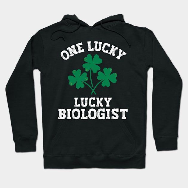 One lucky biologist Hoodie by Nice Surprise